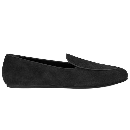 Charles Philip Black Calfskin Loafer
