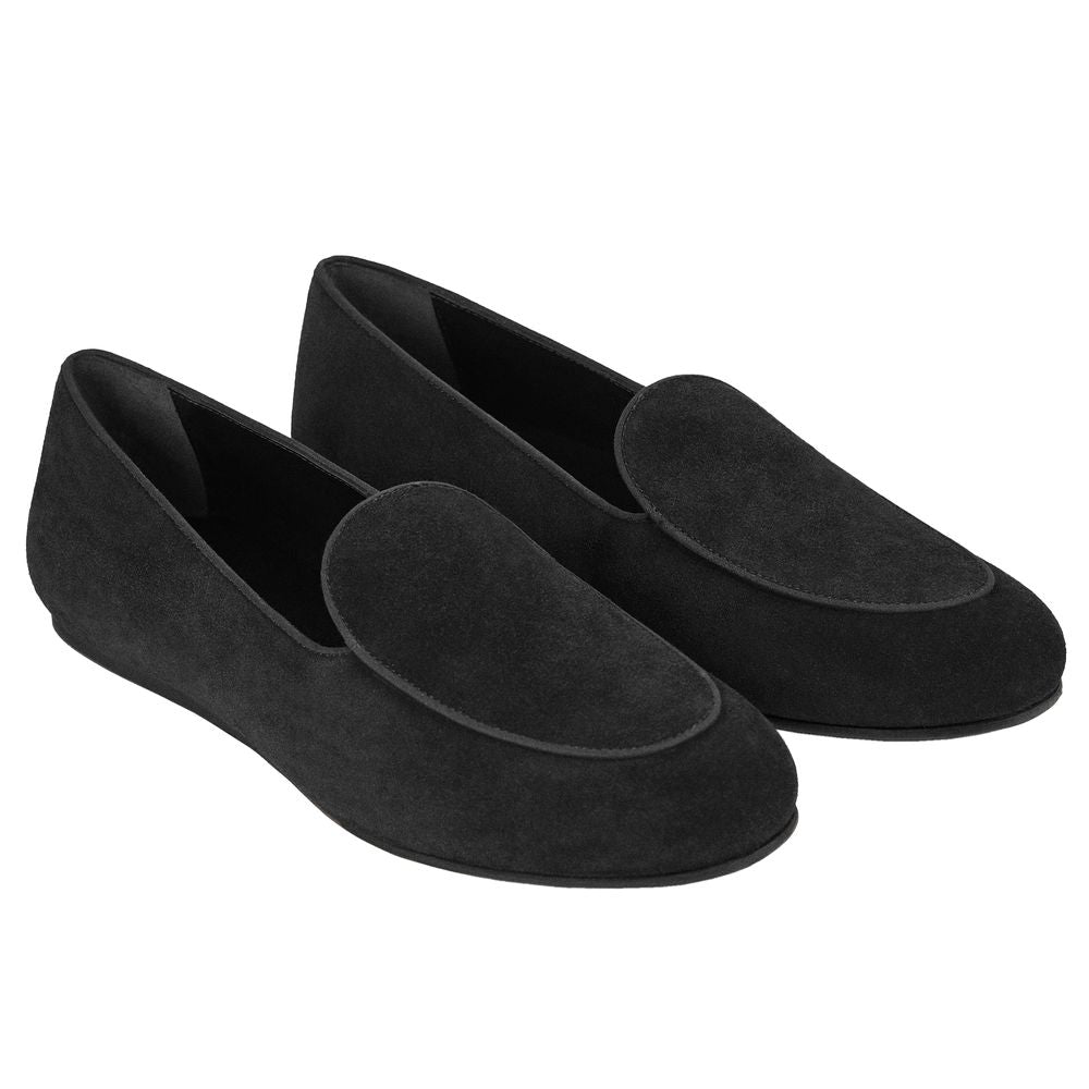 Charles Philip Black Calfskin Loafer