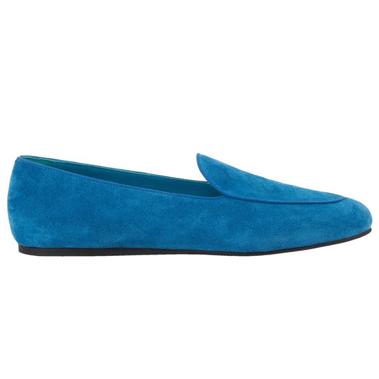 Charles Philip Blue Calfskin Loafer