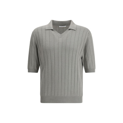 Cruciani Silk Polo Shirt