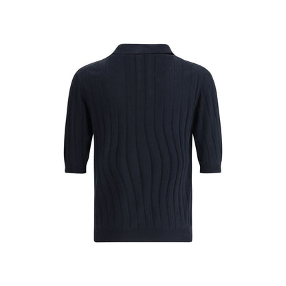 Cruciani Silk Polo Shirt