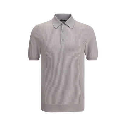 Kiton Ribbed Polo Shirt