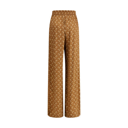 Marine Serre Satin Moon Pants