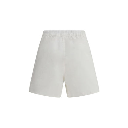 Marine Serre Linen Shorts