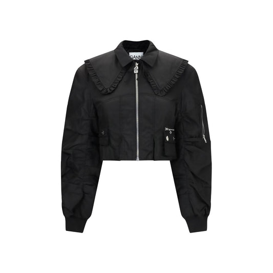 Ganni Duchesse Bomber Jacket