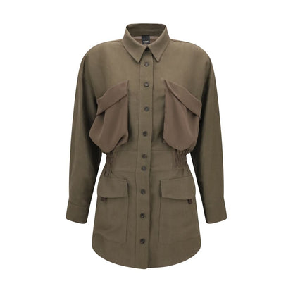 PINKO Linen Shirt Jacket