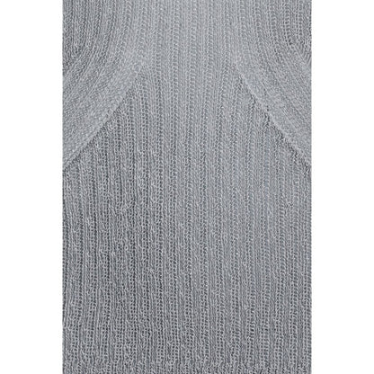 PINKO Metallic Knit Top