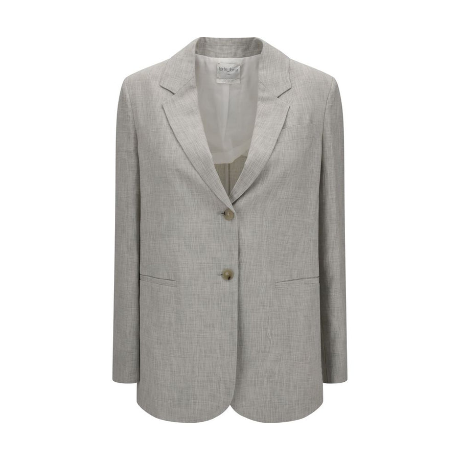 Forte_Forte Fil à fil oversized Blazer