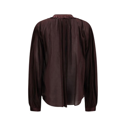 Forte_Forte Shirt with fringed collar