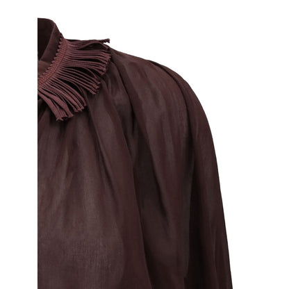 Forte_Forte Shirt with fringed collar