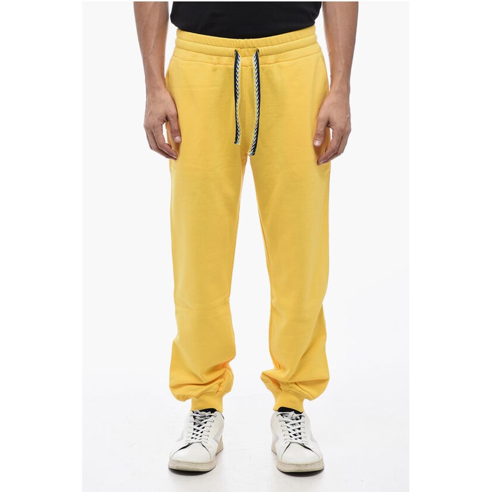 Lanvin Brushed Cotton LACE CURB Sweatpants