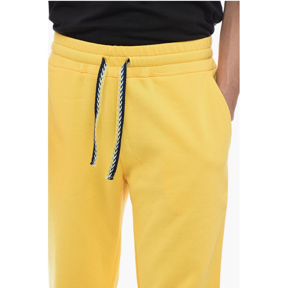 Lanvin Brushed Cotton LACE CURB Sweatpants