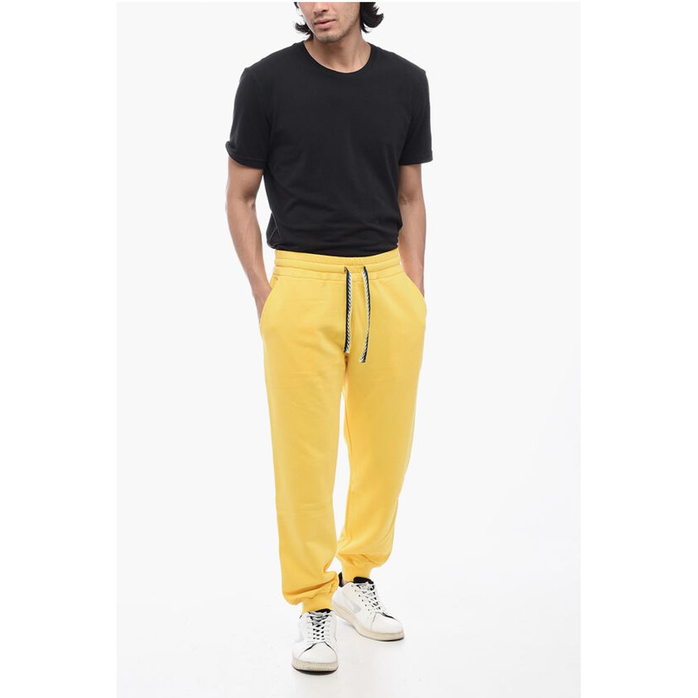 Lanvin Brushed Cotton LACE CURB Sweatpants