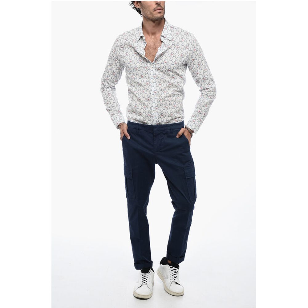 Dondup Cotton Slim Fit ZENO Cargo Pants