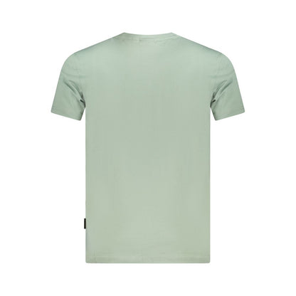 Napapijri Green Cotton Men T-Shirt