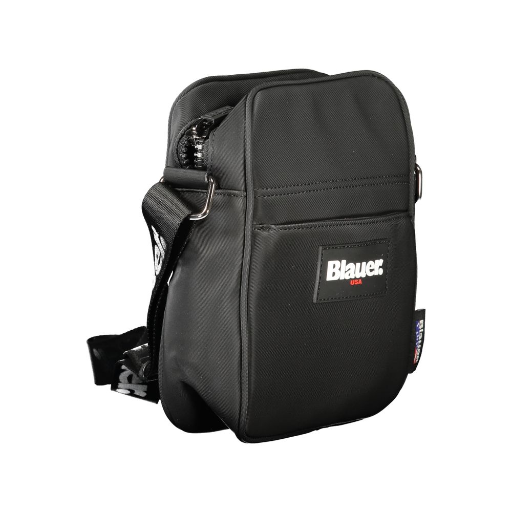 Blauer Black Polyester Mens Shoulder Bag