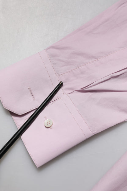 Dolce & Gabbana Pink Cotton GOLD Long Sleeves Dress Shirt