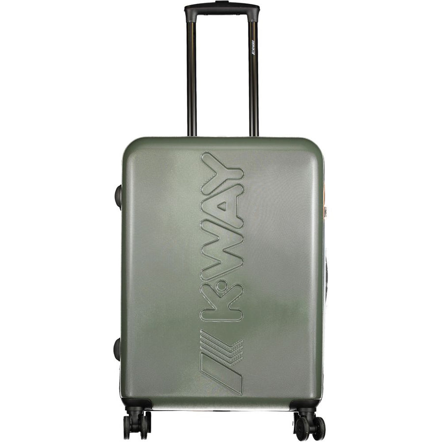 K-WAY Green Plastic Men Luggage