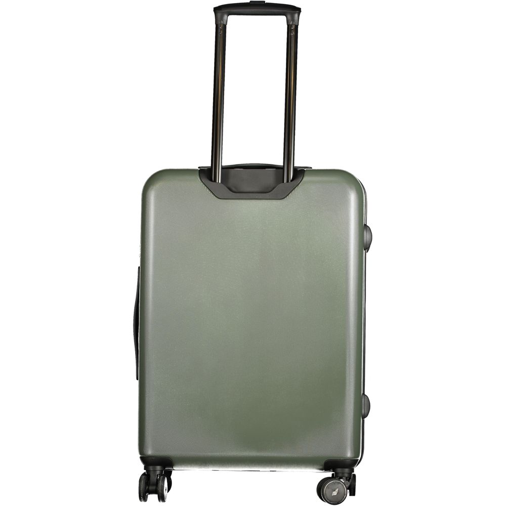K-WAY Green Plastic Men Luggage