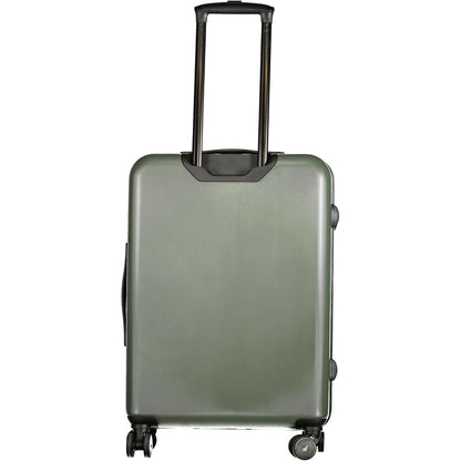 K-WAY Green Plastic Men Luggage