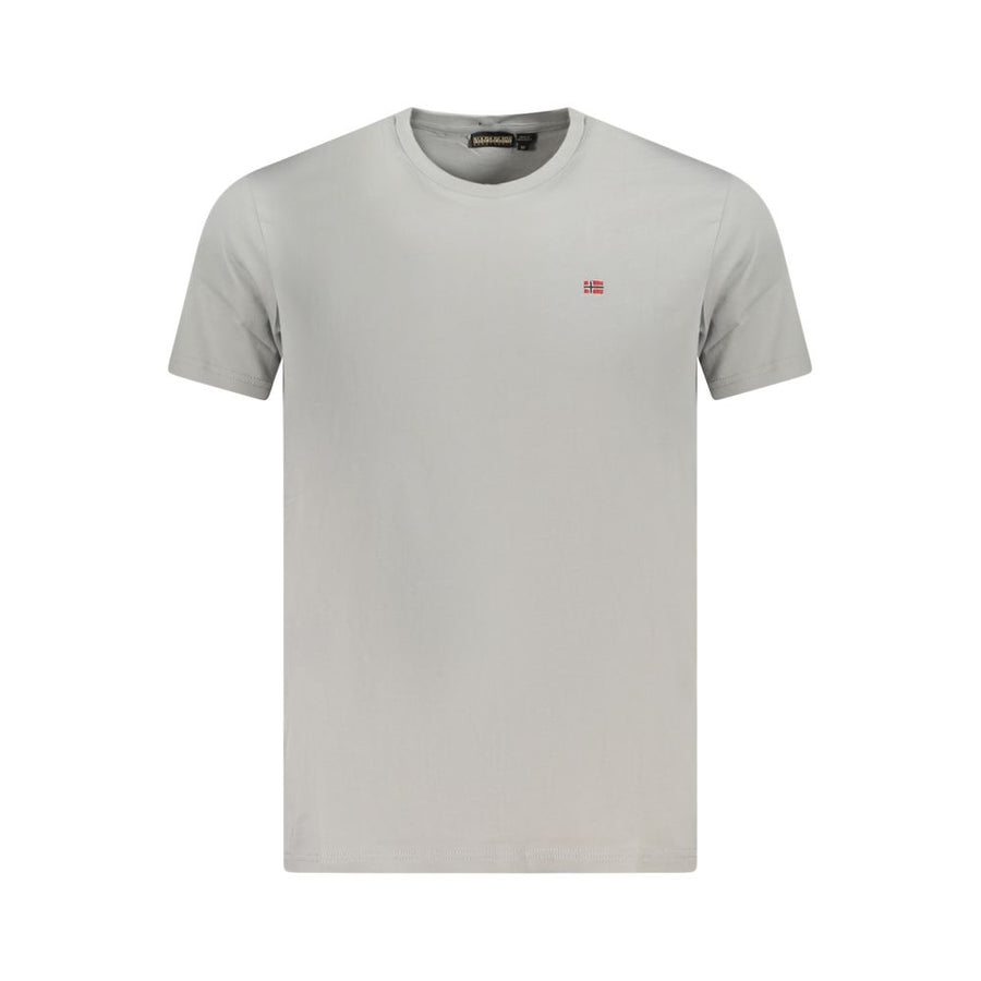 Napapijri Brown Cotton Men T-Shirt