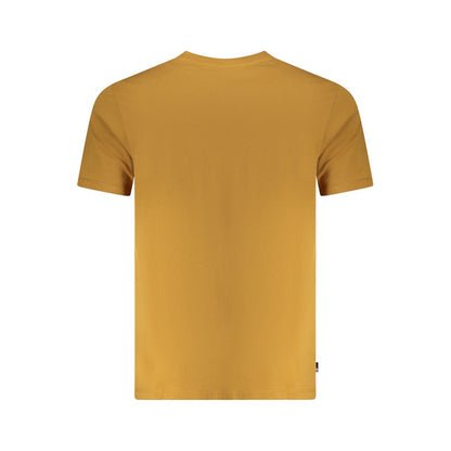 Timberland Brown Cotton Men T-Shirt
