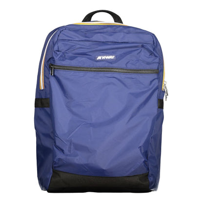 K-WAY Blue Polyamide Unisex Backpack