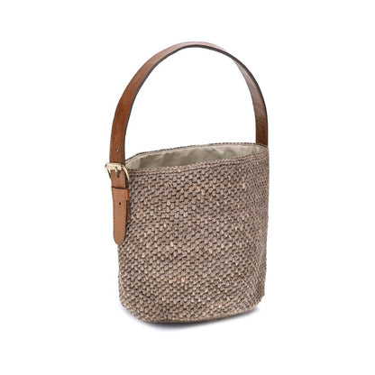 Ibeliv Raffia Lova Bucket Bag