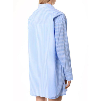 Hinnominate Blue Cotton Shirt