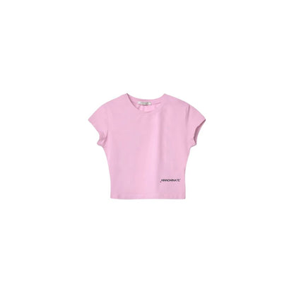 Hinnominate Pink Cotton Tops & T-Shirt