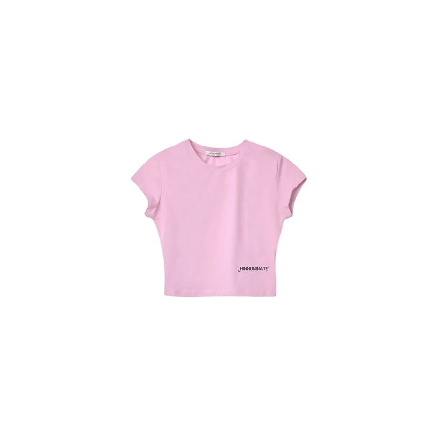 Hinnominate Pink Cotton Tops & T-Shirt
