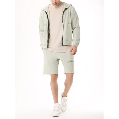 Hinnominate Green Cotton Sweater