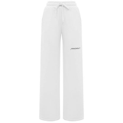Hinnominate White Cotton Jeans & Pant