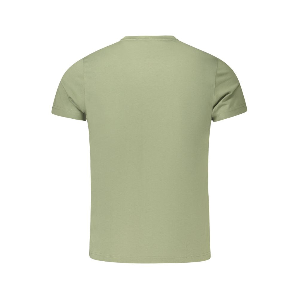 K-WAY Green Cotton Men T-Shirt
