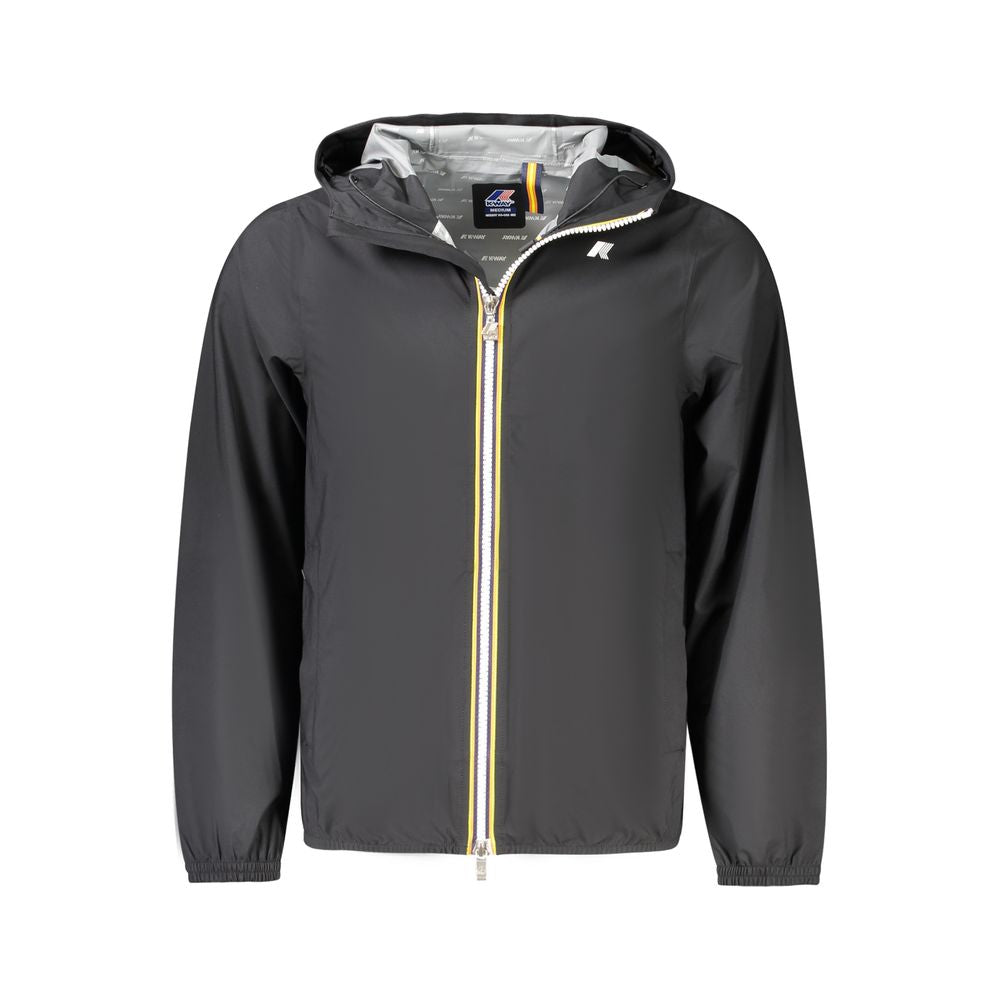 K-WAY Black Polyester Men Jacket