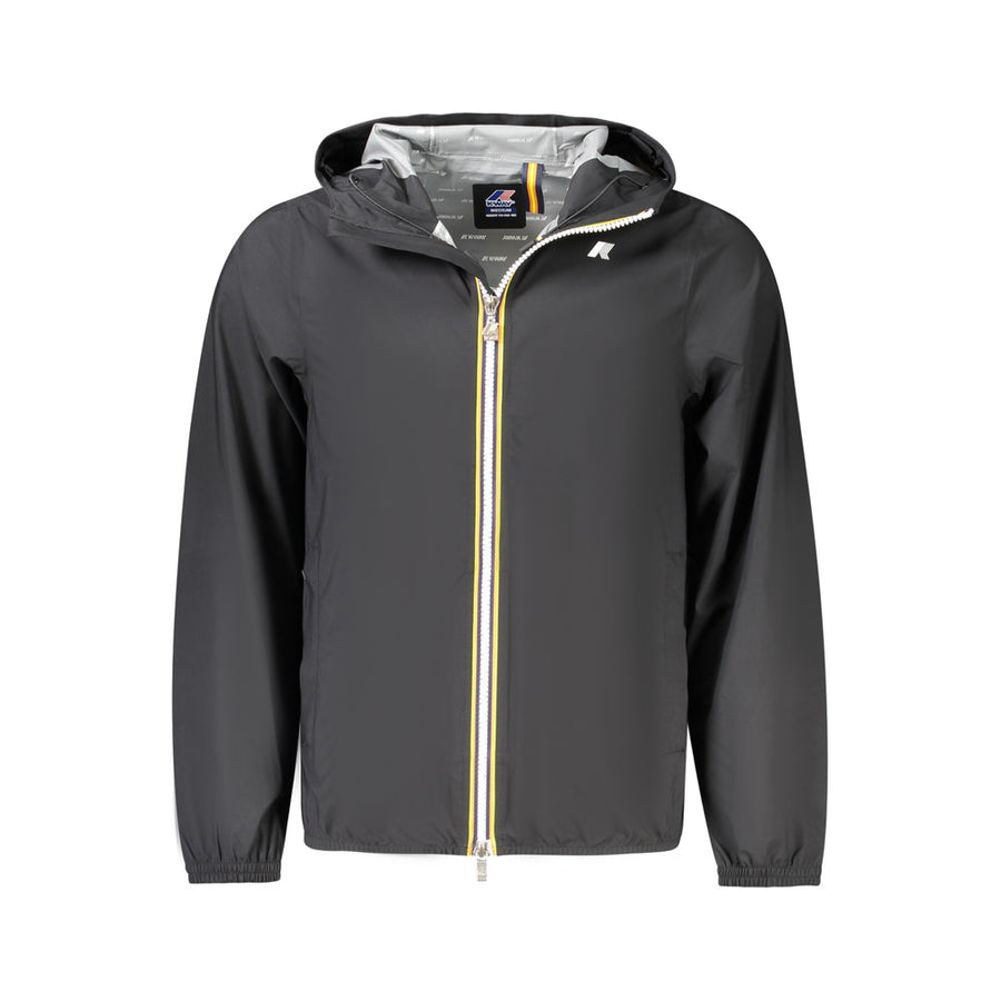 K-WAY Black Polyester Men Jacket