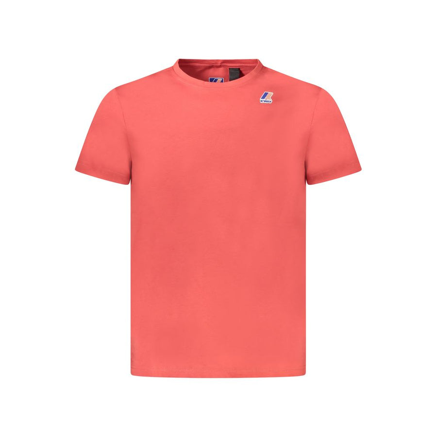 K-WAY Red Cotton Men T-Shirt
