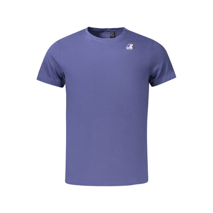 K-WAY Blue Cotton Men T-Shirt