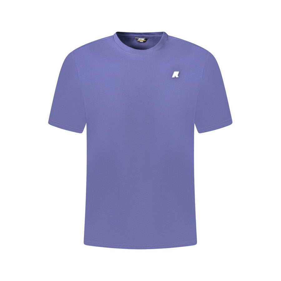 K-WAY Blue Cotton Men T-Shirt