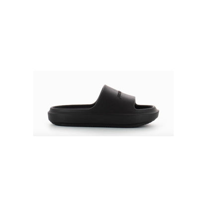 Hinnominate Black Cotton Sandal