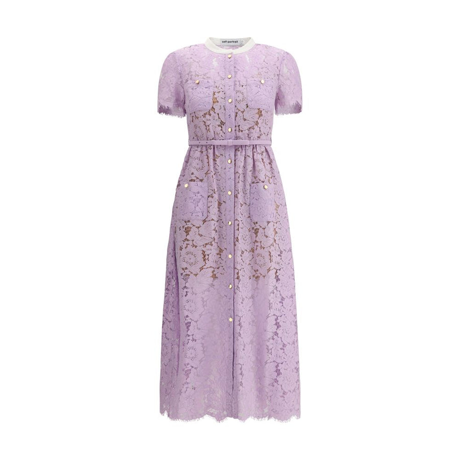 Self-Portrait Lace long Dress