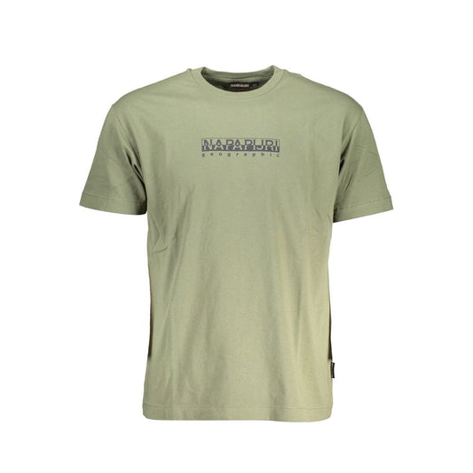 Napapijri Green Cotton T-Shirt