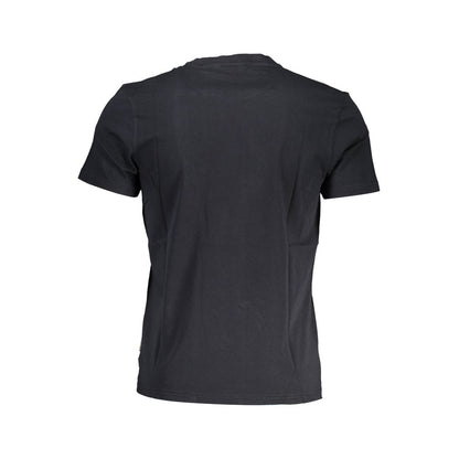 Napapijri Black Cotton T-Shirt