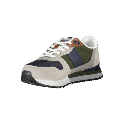 Carrera Gray Polyester Sneaker
