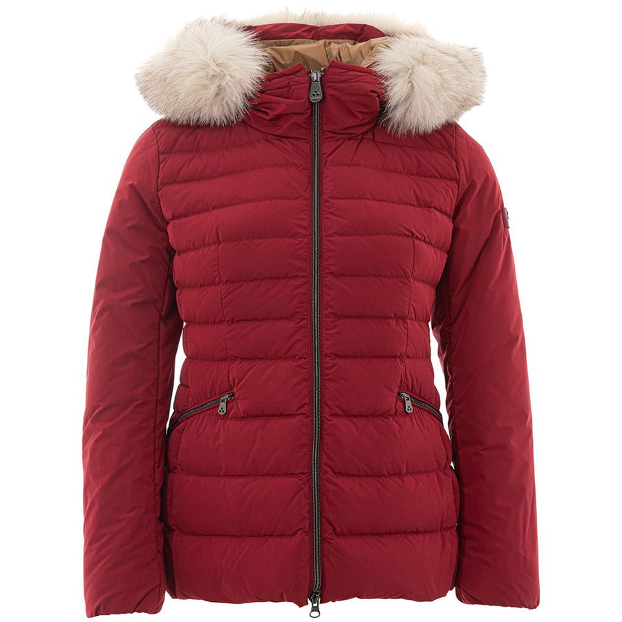 Peuterey Bordeaux Polyester Jackets & Coat