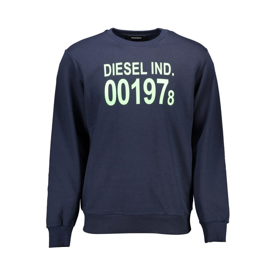 Diesel Blue Cotton Sweater