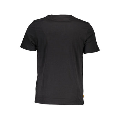 Timberland Black Cotton T-Shirt