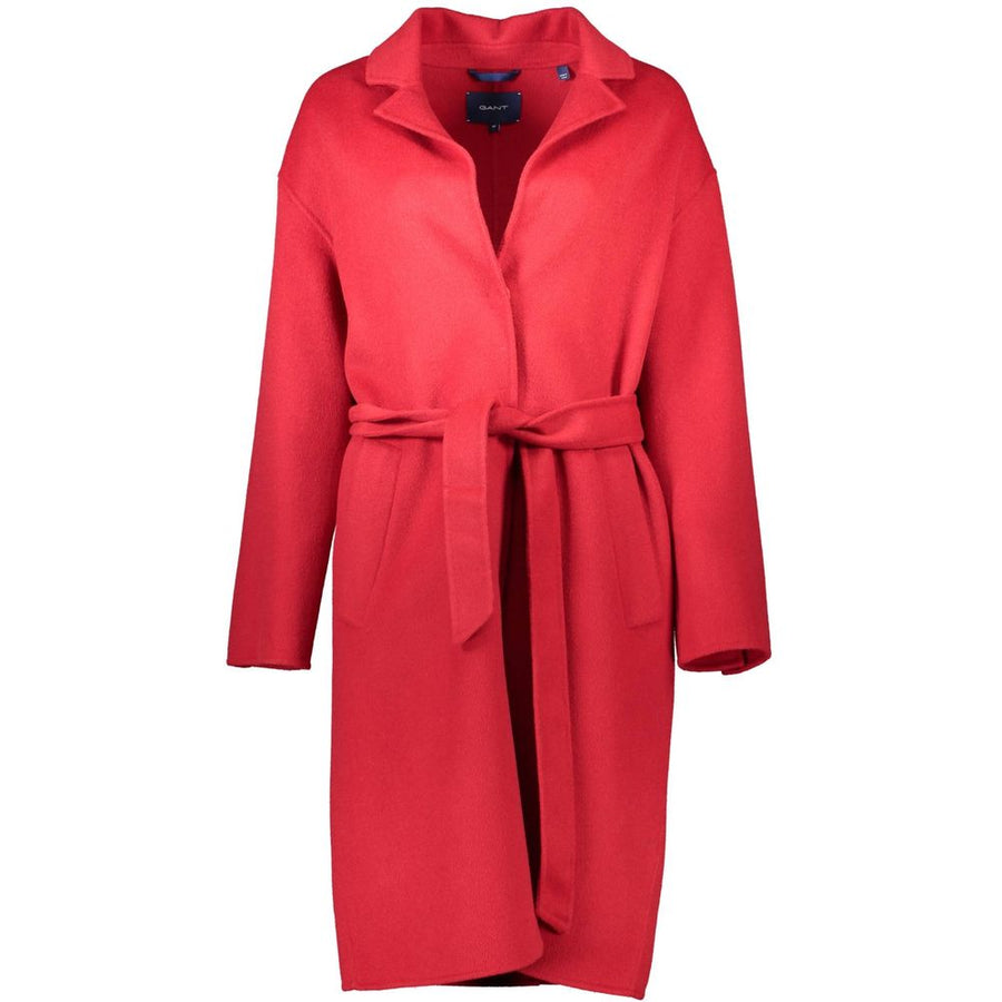 Gant Red Wool Jackets & Coat