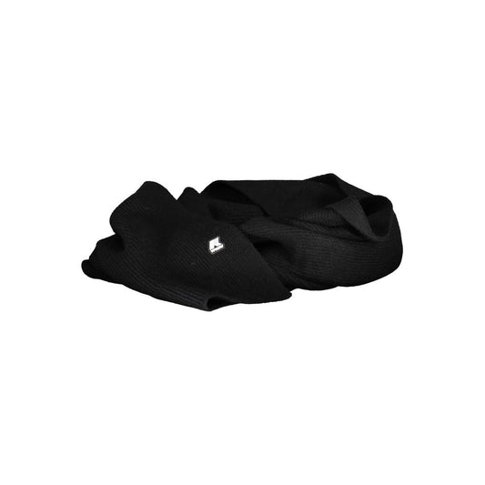 K-WAY Black Wool Scarf