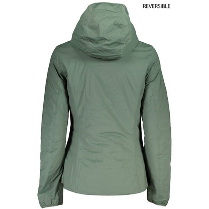 K-WAY Green Spandex Jackets & Coat